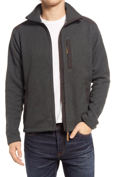 Shop Fjall Raven Buck Fleece Jacket In Graphite