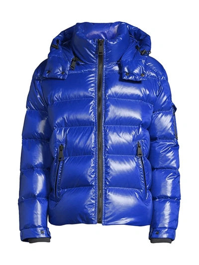 Shop Sam Men's Glacier Down Puffer Jacket In Admiral