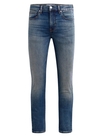 Shop Hudson Men's Axl Mid-rise Skinny Jeans In Blue