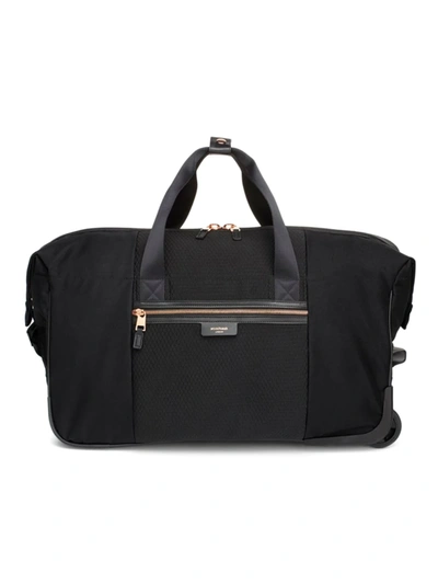 Shop Storksak Luxe Cabin Carry-on Scuba Hospital Bag In Black
