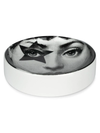 Shop Fornasetti Posacenere Rotondo Tema E Variazioni Ashtray