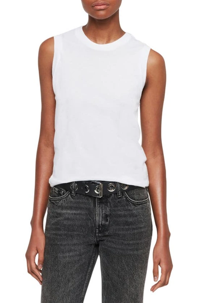 Shop Allsaints Imogen Tank In Optic White