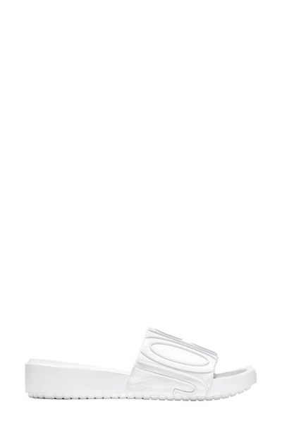 Shop Jordan Nola Sport Slide In White/ White