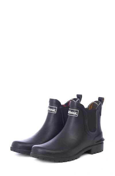 Barbour Wilton Short Wellington Boots In Black | ModeSens