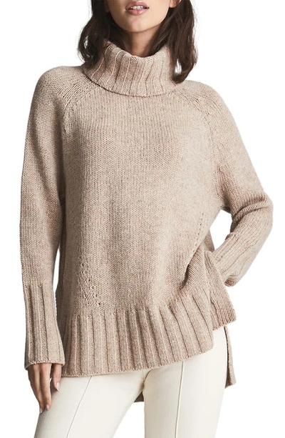 Reiss Stevie Turtleneck Sweater In Nude | ModeSens