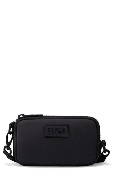 Shop Dagne Dover Mara Phone Sling Crossbody Bag In Onyx