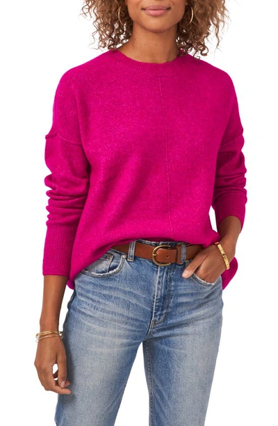 Vince Camuto Cozy Long Sleeve Extend Shoulder Sweater In Euphoria
