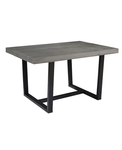 Shop Walker Edison Distressed Solid Wood Dining Table