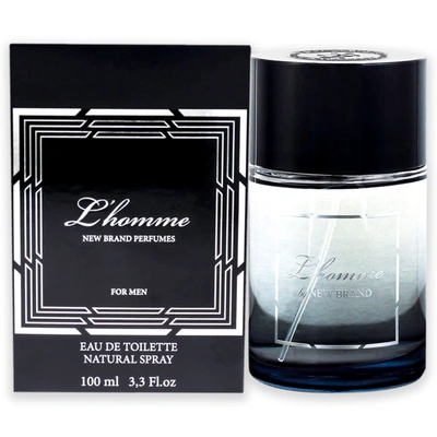 Shop New Brand L Homme By  For Men - 3.3 oz Edt Spray