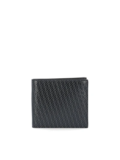 Shop Fendi Men's Black Leather Wallet