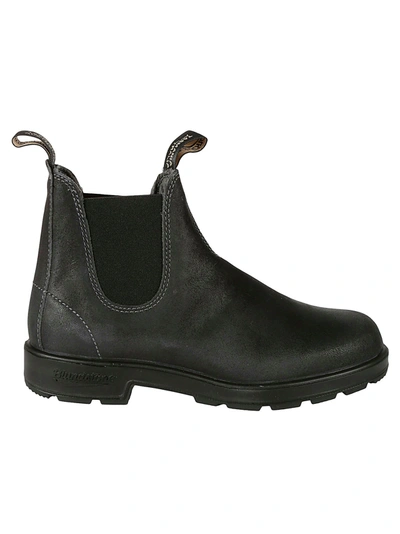 Shop Blundstone Men's Grey Leather Ankle Boots