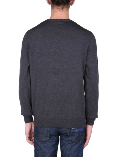 Shop Hugo Boss Men's Grey Other Materials Sweater