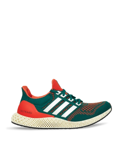 Shop Adidas Originals Ultra 4d Sneakers In Collegiate Green