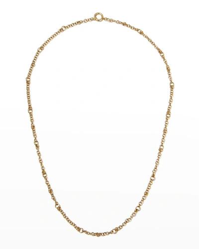 Shop Spinelli Kilcollin 18k Yellow Gold Gravity Chain Necklace, 18"l