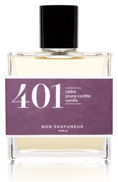 Shop Bon Parfumeur 401 Cedar, Candied Plum & Vanilla Eau De Parfum, 3.4 oz