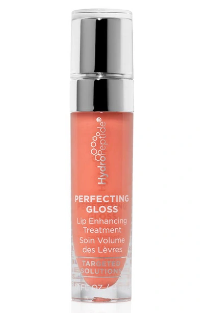 Shop Hydropeptide Perfecting Gloss Lip Enhancing Treatment, 0.17 oz In Beach Blush