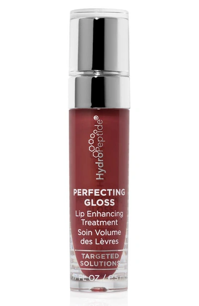 Shop Hydropeptide Perfecting Gloss Lip Enhancing Treatment, 0.17 oz In Berry Breeze
