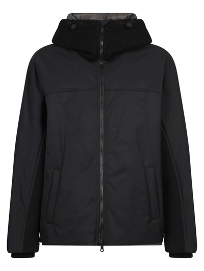 Shop Valentino Zipped Jacket In Black