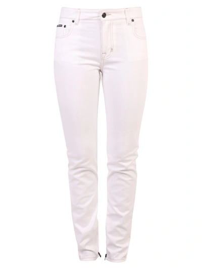Shop Tom Ford Denim Skinny Jeans In White