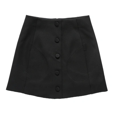 Shop Khaite The Sam Skirt In Black