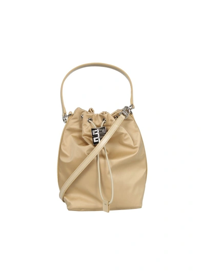 Shop Givenchy 4g Leather Bag In Brown