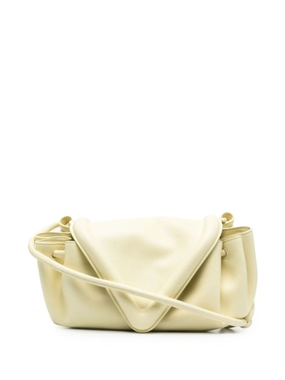 Shop Bottega Veneta Ice Cream Yellow Beak Crossbody Bag