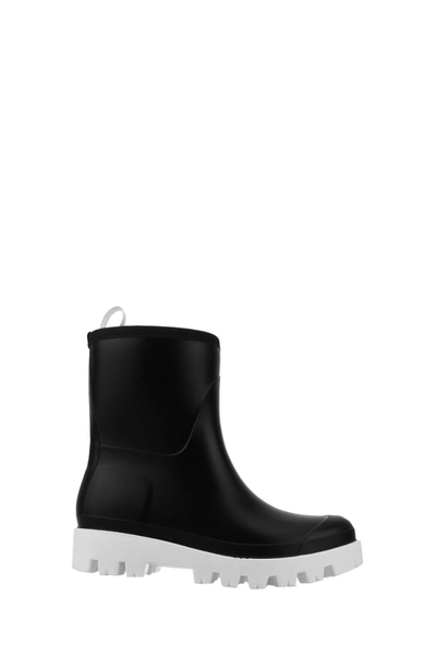 Shop Gia Borghini Giove Bis 30mm Rain Boots In Black
