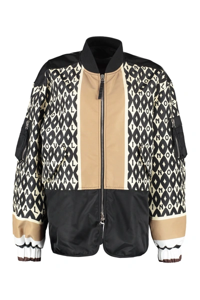 Shop Valentino Foulard Archive Printed Bomber Jacket In Multi