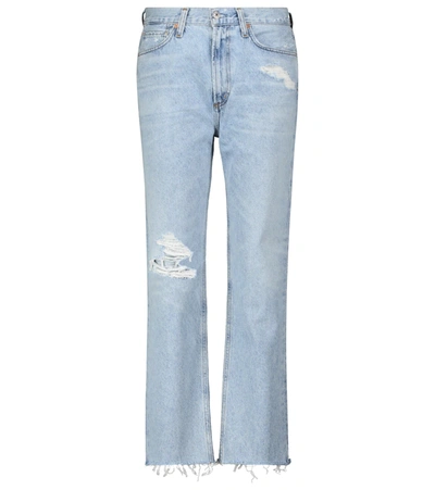 Shop Citizens Of Humanity Daphne High Rise Stovepipe Jeans In Aster