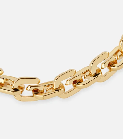 Shop Givenchy G Link Bracelet In Golden Yellow