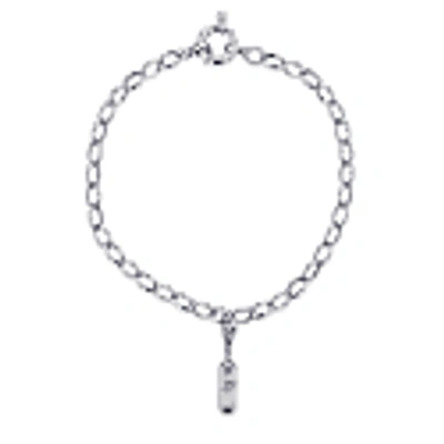 True Rocks Belcher Bracelet With Mini Pill Charm In Belcher