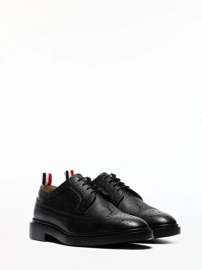 Shop Thom Browne Leather Shoes Black