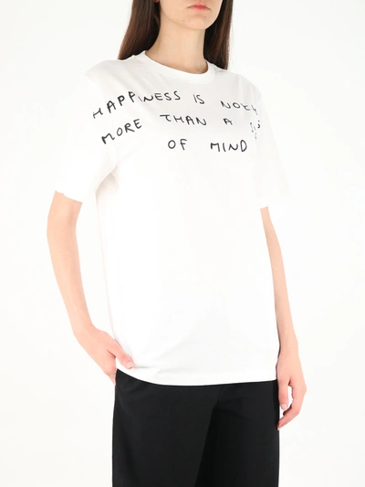 Shop Loewe Words T-shirt In Cotton In White