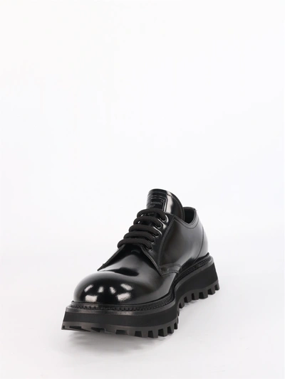 Shop Dolce & Gabbana Lace-up Shoes Black