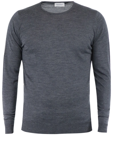 Shop John Smedley Gray Merino Wool Sweater In Grey