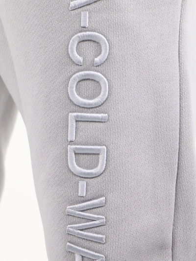 Shop A-cold-wall* Gray Jogging Pants In Grey