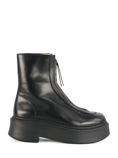 Shop The Row Zipped Boots Black