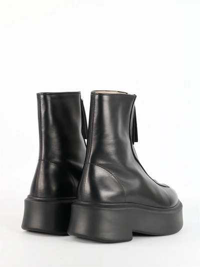 Shop The Row Zipped Boots Black