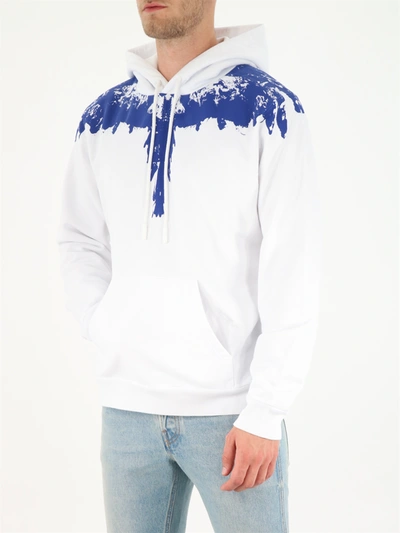 Shop Marcelo Burlon County Of Milan Wings Hoodie In White