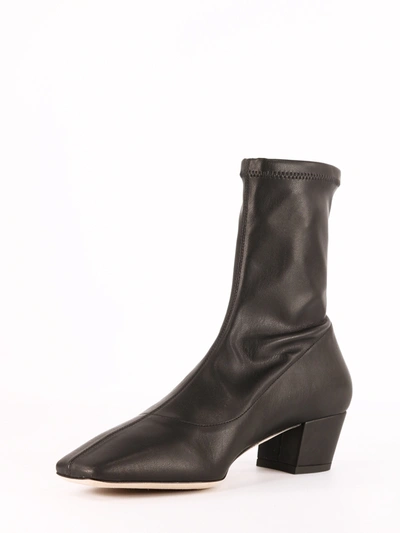 Shop Jimmy Choo Ankle Boot Rose In Black Leather