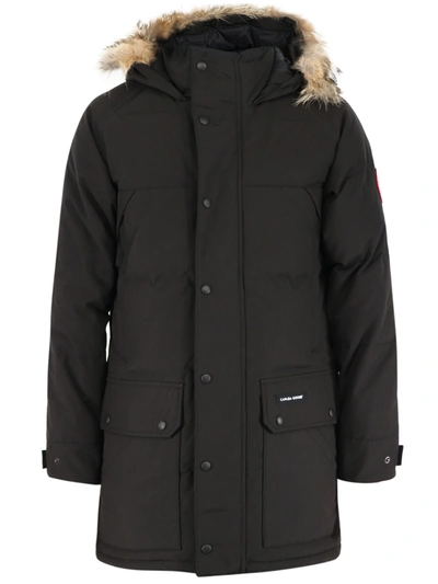 Shop Canada Goose Black Emory Parka