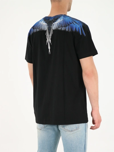 Shop Marcelo Burlon County Of Milan Wings T-shirt In Black