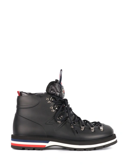 Shop Moncler Henoc Trekking Boots In Black