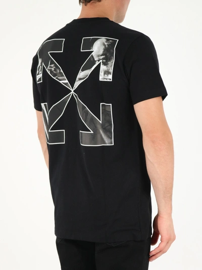 Shop Off-white Arrow Caravaggio T-shirt In Black