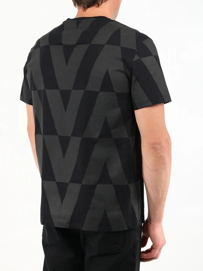 Shop Valentino Optical  Black T-shirt