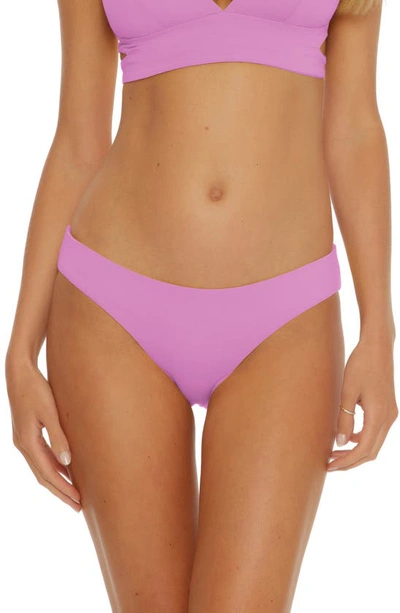Shop Becca Color Code Hipster Bikini Bottoms In Orchid