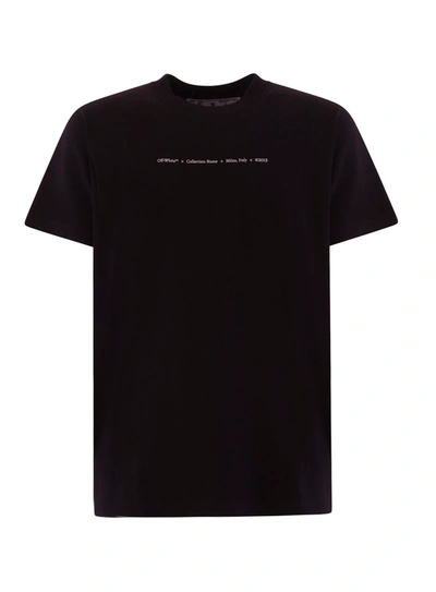 Shop Off-white Arrows Print T-shirt In Nero