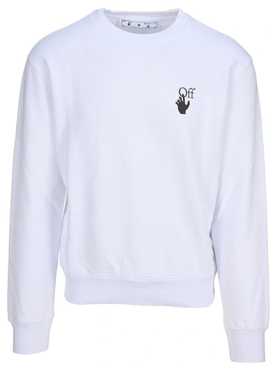 Shop Off-white Off White Degrade Arrows Motif Sweatshirt