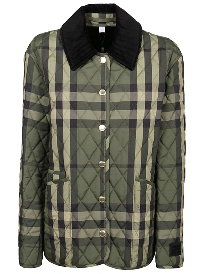 Shop Burberry Dranefeld Down Jacket In Dark Military Green