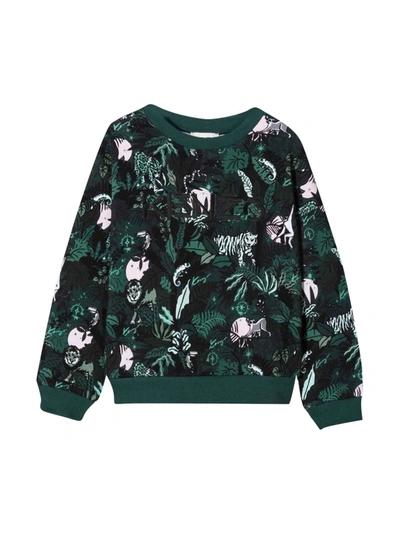 Shop Kenzo Unisex Patterned Sweatshirt In Verde